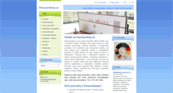 Desktop Screenshot of paravanshop.cz